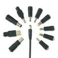 onn 90W Laptop Charger with 10 Interchangeable Tips, 10ft Power Cord, for HP, Dell, Lenovo, Grey