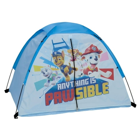 Nickelodeon Paw Patrol No Floor Kids 1 Person, 1 Room, Camping Dome Tent, Blue