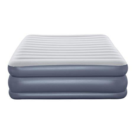 Ozark Trail Tritech QuadComfort 18in Air Mattress Antimicrobial Coating with Built-in AC Pump Queen