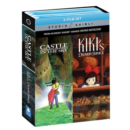 Castle in the Sky / Kiki's Delivery Service 2-Film Set (Blu-Ray + DVD)