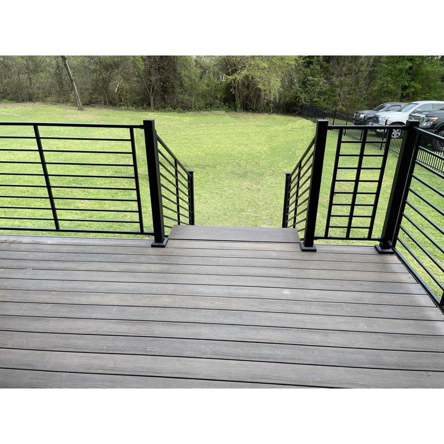 Fortress Building Products Fe26 Axis Horizontal Level Panel 34 in. H X 1 in. W X 72 in. L Steel Rail