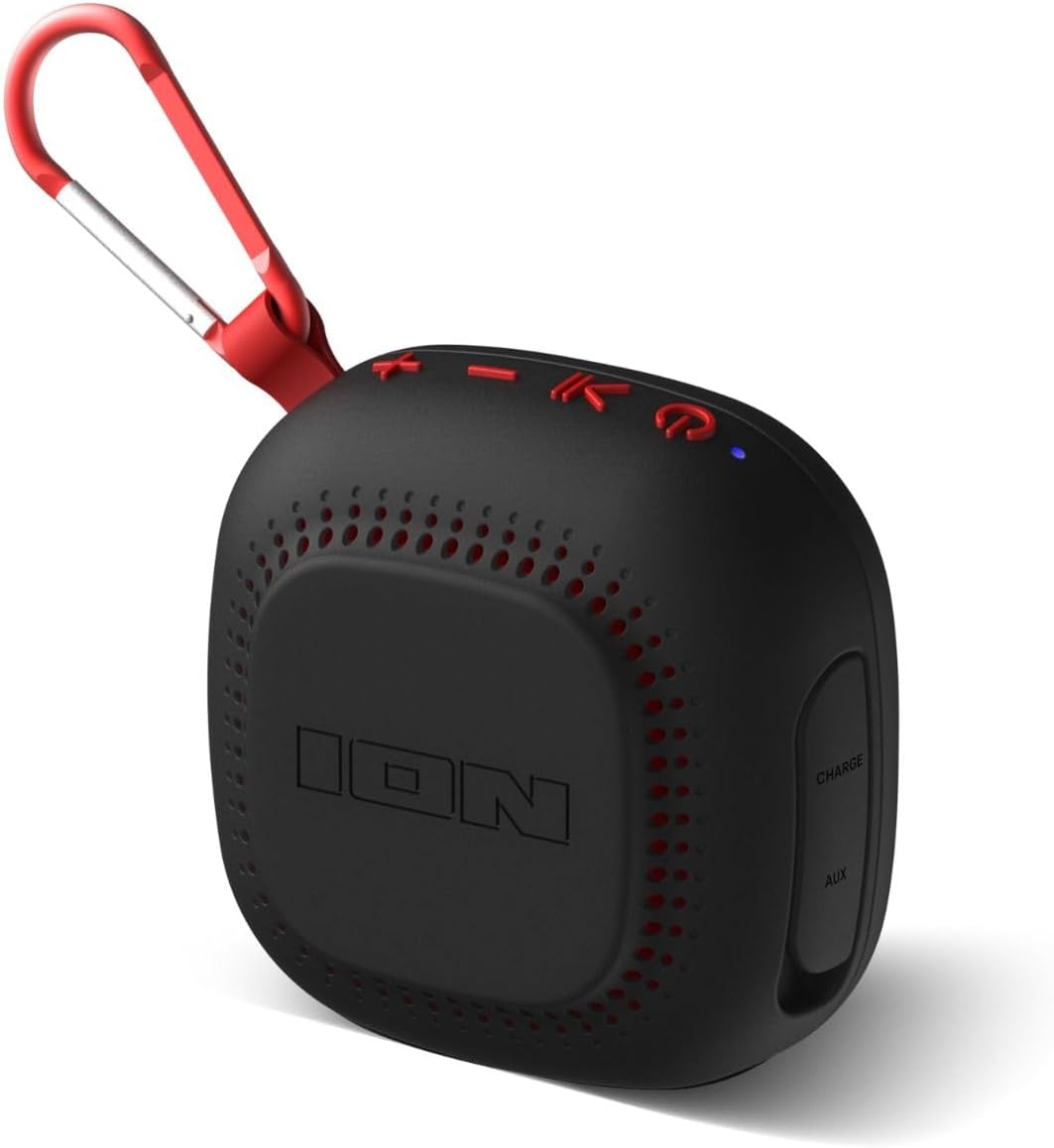ION Audio Magnet Rocker Wireless Bluetooth Speaker with Magnetic Back Mount Built-in (Renewed)