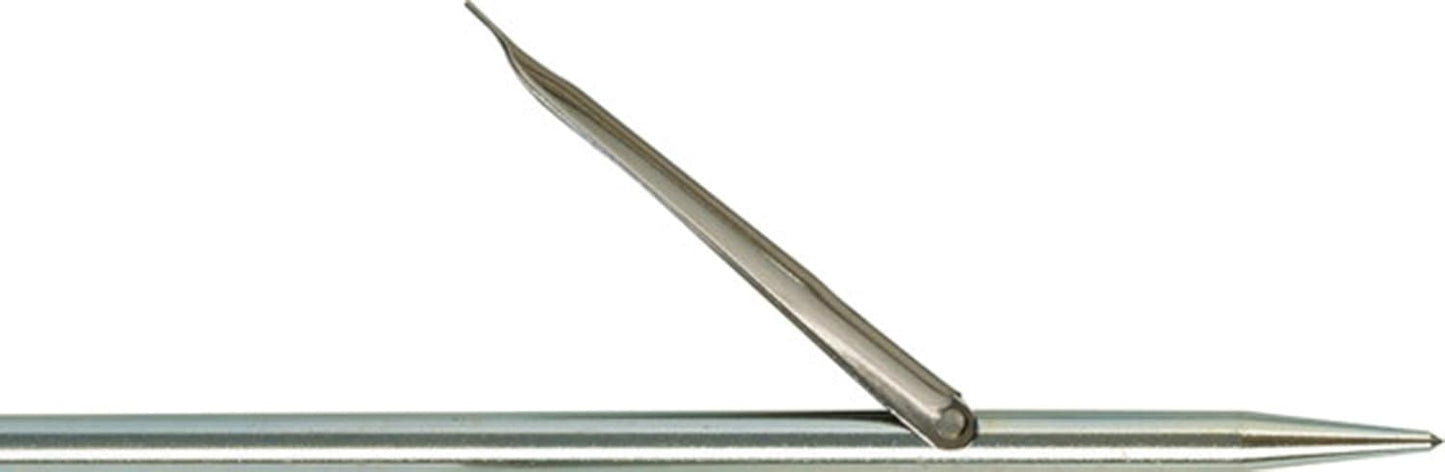 CRESSI Barracuda 17-4 PH Notched Shaft Speargun Shafts, Metal, 150 cm