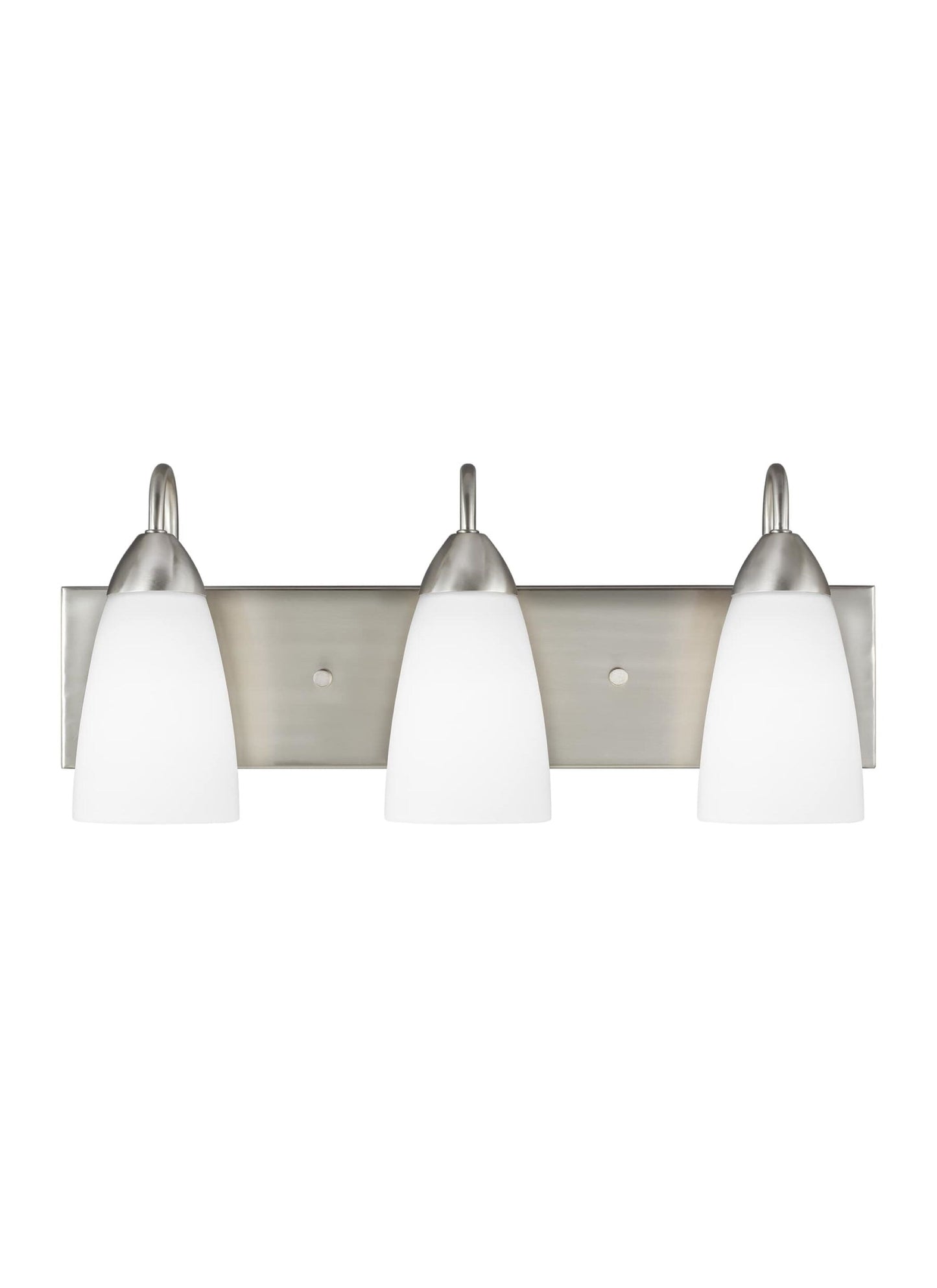 Generation Lighting 21-in 3-Light Brushed Nickel Traditional Vanity Light