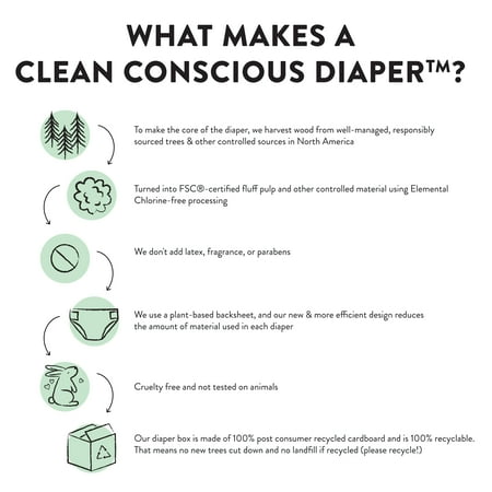 The Honest Company, Clean Conscious Diapers™, Alebrijes Magicos + Colores Misticos, Size 3, 96 Count Large Box