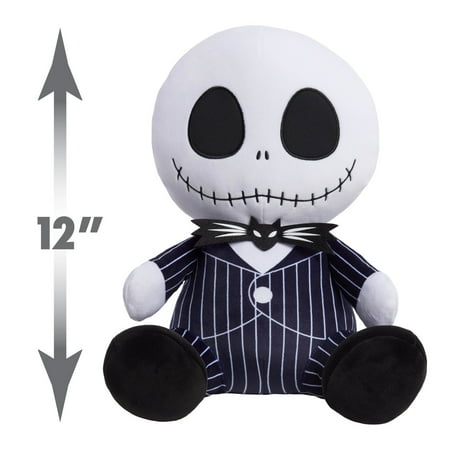 Disney Tim Burton’s The Nightmare Before Christmas Jack Skellington 2 lb Weighted Plush, Ages 3+