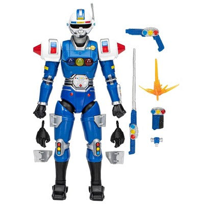 Power Rangers Lightning Collection Turbo Blue Senturion Action Figure
