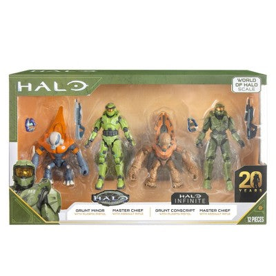 HALO 4" World of Halo Anniversary Action Figure Multipack (Target Exclusive)