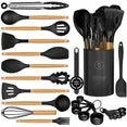 Kitchen Cooking Utensils Set 14 pcs Silicone Heat Resistance NEW Tote4