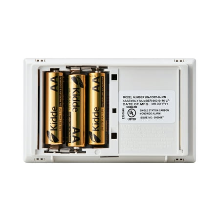 Kidde Battery Operated Carbon Monoxide Alarm with Digital Display KN-COPP-B-LPM