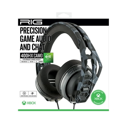 RIG 400 HX Xbox Gaming Headset for Xbox, PlayStation, PC & Mobile, Camo