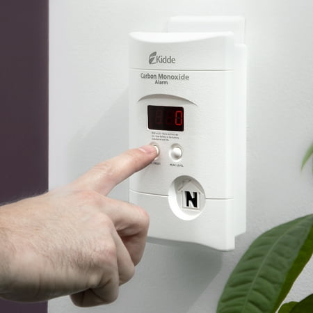Kidde Nighthawk Plug-In AC/DC Carbon Monoxide Alarm Detector with Digital Display KN-COPP-3