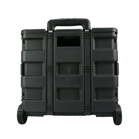 Everything Mary Collapsible Rolling Cart Organizer with Lid, Storage for Office & Crafts