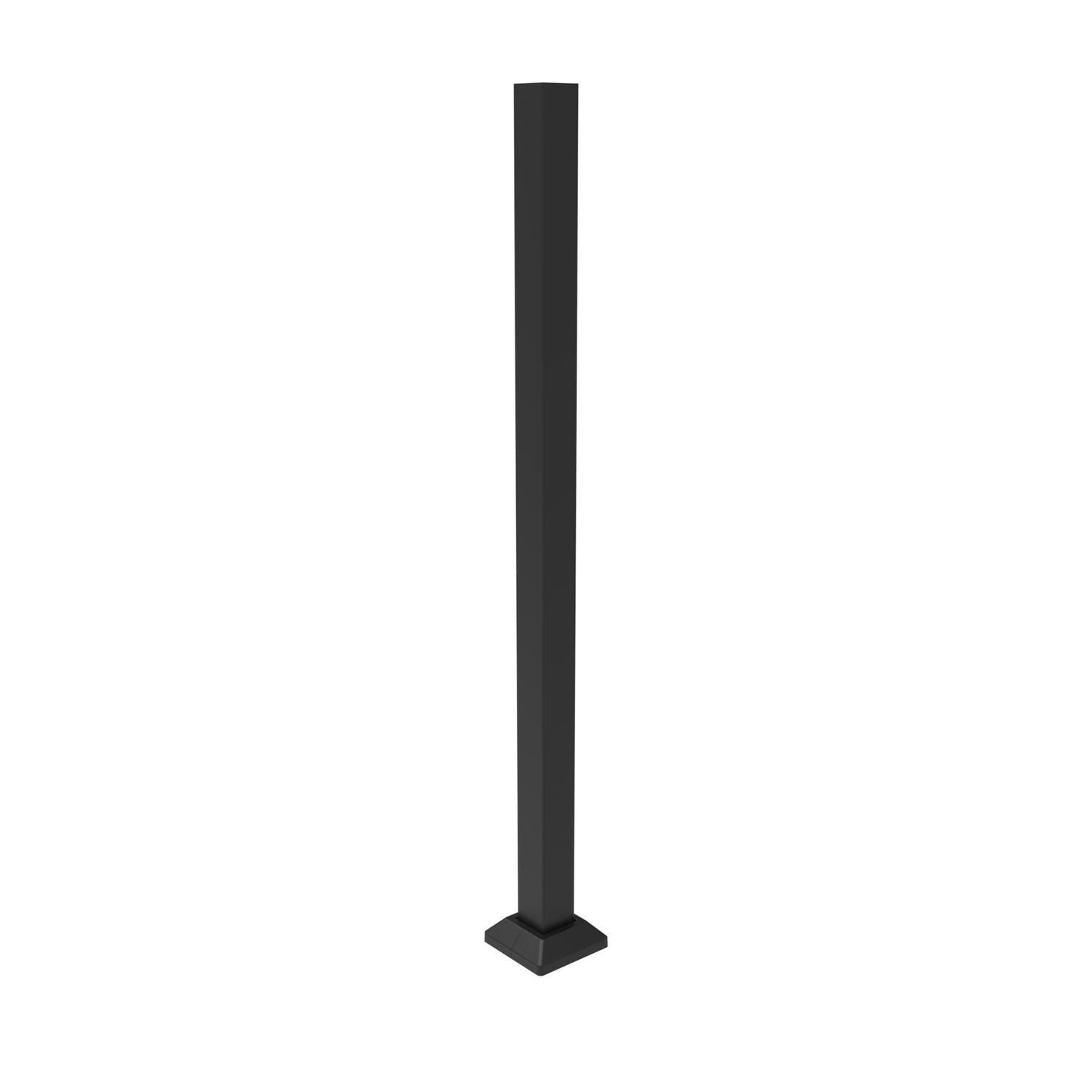Fortress Building Products Fe26 Steel 39.5 in. H X 2 in. W X 2 in. L Steel Railing Post
