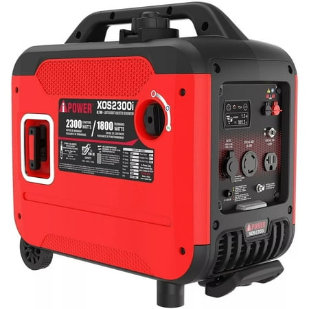 A-iPower 2300 Watt Portable Generator Inverter With Portability Kit & CO Sensor
