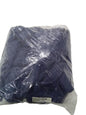 Men's Long Turkish Cotton Hooded Bathrobe Navy Blue