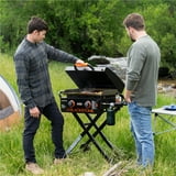 Blackstone Adventure Ready 2-Burner 22" Propane Omnivore Griddle with Flex-fold Legs