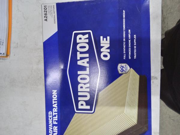 Purolator A26201 Advanced Air Filtration Engine Air Filter