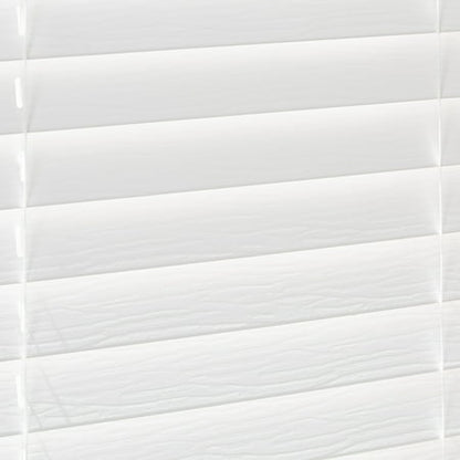 Better Homes & Gardens 2-inch Cordless Faux Wood Horizontal Window Blinds, White, 33X64