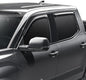 Auto Ventshade [AVS] In-Channel Ventvisor / Window Deflectors | Fits 2019 - 2024 Chevrolet/GMC Silverado/Sierra 1500, (2022 LTD)2020-2024 Silverado/Sierra 2500/3500 HD Crew Cab, 4 pc | Smoke - 194805