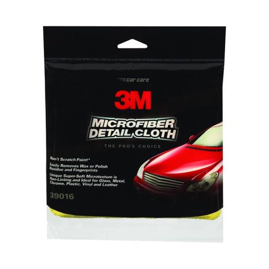 3M Microfiber Detail Cloth Clip Strip 39016  Yellow