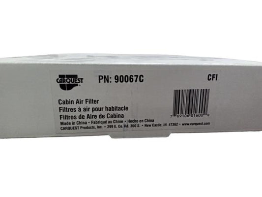 CARQUEST CFI 90067C Cabin Air Filter