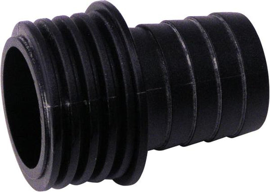 3M 1in Extended Hose Thread x 1" Friction Fitting Adaptor