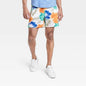 Men's Hybrid Shorts 6" - All in Motion™ White Camo XXL