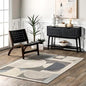 Beckett Charcoal 6 Ft. X 9 Ft. Modern Geometric Area Rug