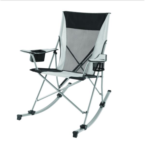 Ozark Trail 8214 Outdoor Tension Camp 2 in 1 Rocking Chair  White