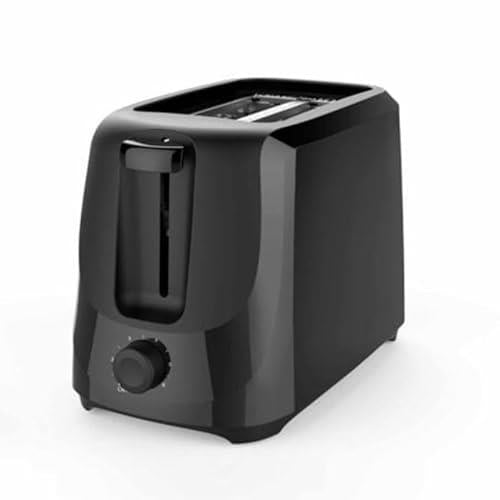 MS Premium 2 Slice Toaster with 6 Shade Settings and Removable Crumb Tray, Balck