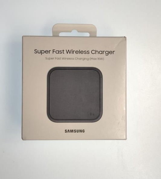 Samsung 15W Wireless Charger Portable Charger W/ USB Type C Included Dark Gray