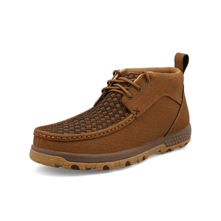 Twisted X Chukka Driving Moc Clay Cocoa - Footwear Men's - Mxc0012 size 13M