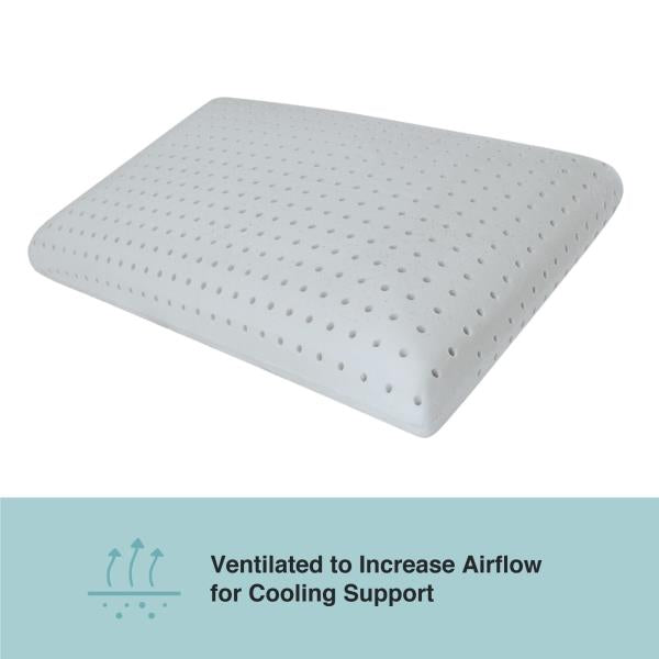 Allswell Arctic Gel Memory Foam Pillow, Standard Queen