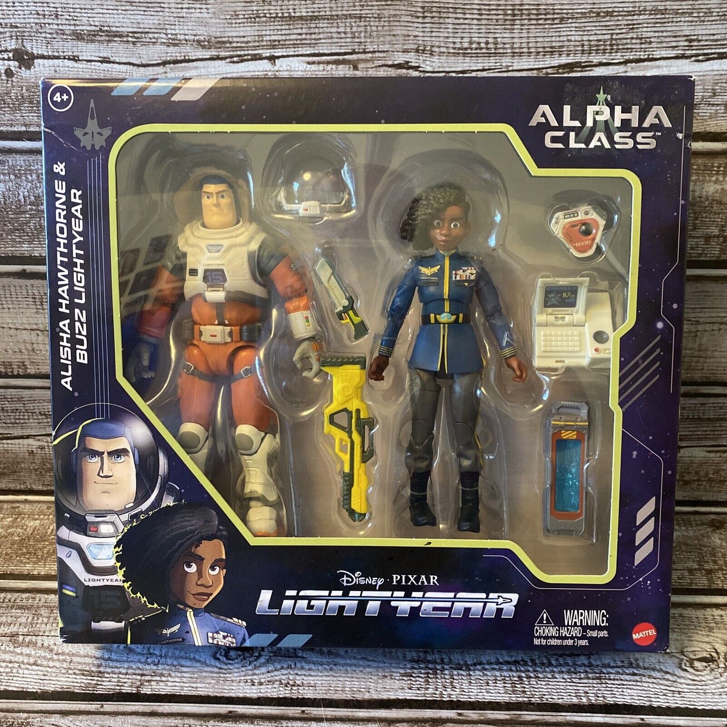 Disney / Pixar Alpha Class Alisha Hawthorne & Buzz Lightyear Action Figure 2-Pack