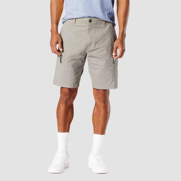 DENIZEN® from Levi's® Men's 10" Straight Fit Cargo Shorts - Light Gray 40