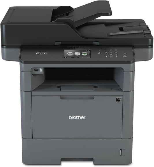 Brother Monochrome Laser, Multifunction, All-in-One Printer, MFC-L6800DW, Wireless Networking, Mobile Printing & Scanning, Duplex Print, Scan & Copy, Amazon Dash Replenishment Ready, Black