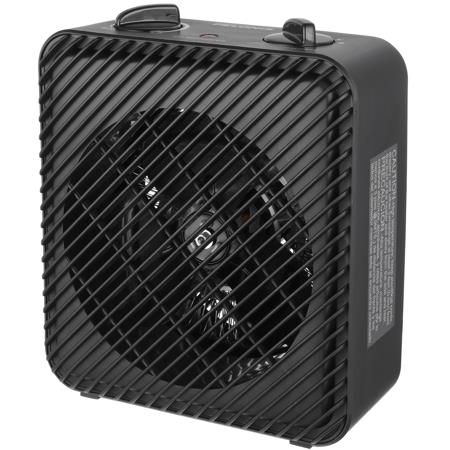 Pelonis 1500W 3-Speed Electric Fan-Forced Space Heater  PSH08F1ABB  Black