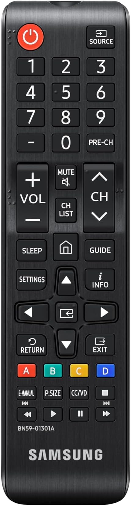 SAMSUNG TV IR Remote Control – Compatible with Samsung TVs & Projectors