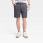 Men's Regular Fit 9" Tech Chino Shorts - Goodfellow & Co™ Charcoal Gray 32