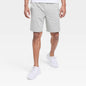 Men's Soft Stretch Shorts 9" - All in Motion™ Light Gray XXL