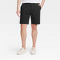 Men's Regular Fit 9" Tech Chino Shorts - Goodfellow & Co™ Black 42