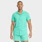 Men's Short Sleeve Resort T-Shirt - All in Motion™ Aqua Green XL