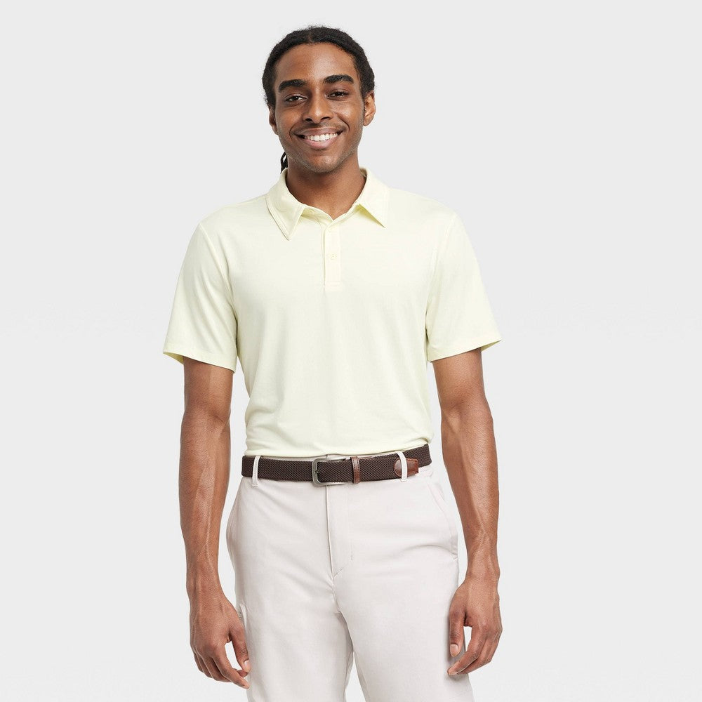 Men's Jersey Polo Shirt - All in Motion™ Yellow S