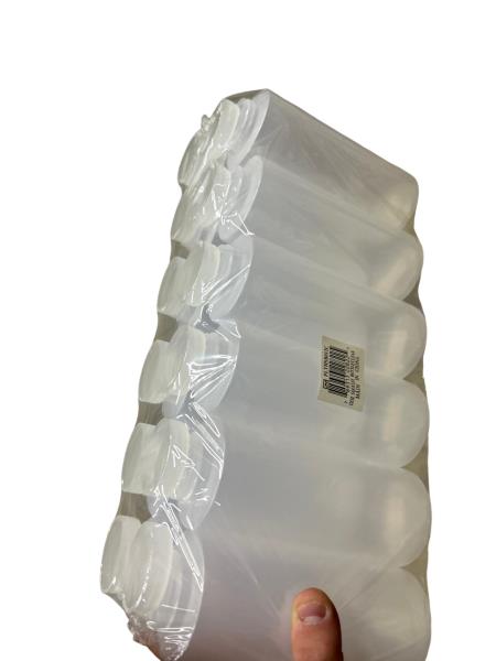 PLTH 120Z Squeeze Bottle Clear - Pack of Plastic Bottles