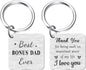 Step-dad Keychain - Thoughtful Gift for Father Figures