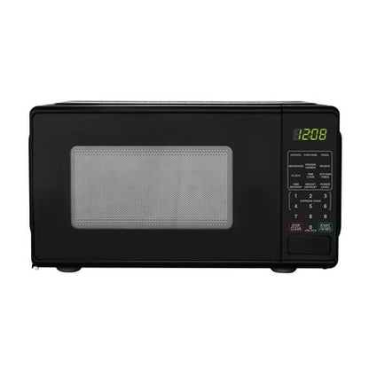 Mainstays 0.7 Cu ft Countertop Microwave Oven, 700 Watts, Black