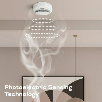 Kidde Battery Operated Smoke & Carbon Monoxide Detector with LED warning indicators & Test-Hush Button
