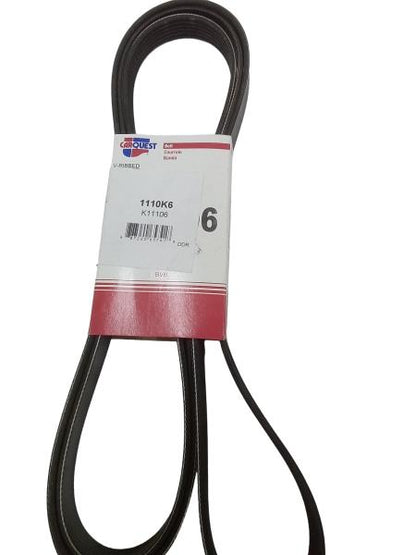 CARQUEST K11106 V-Ribbed Belt - Durable Automotive Drive Belt