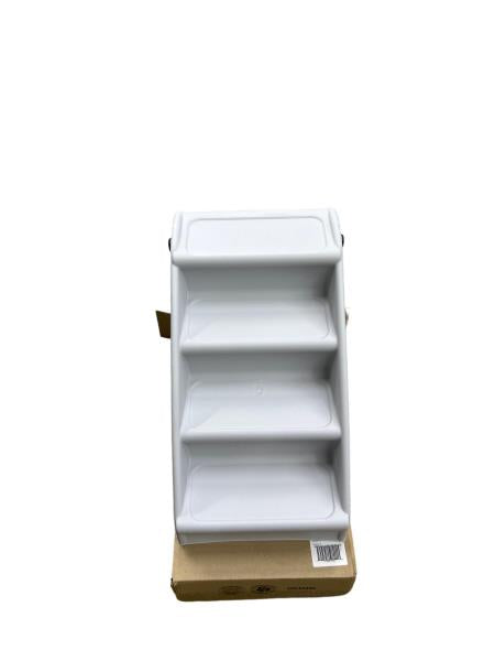 Pet Stairs White Plastic Shelf on Cardboard Box - 200-62480